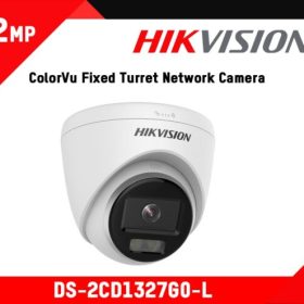 Hikvision DS-2CE70DF0T-PFS 2MP ColorVu Audio Turret Camera – Full Color Night Vision CCTV with Mic