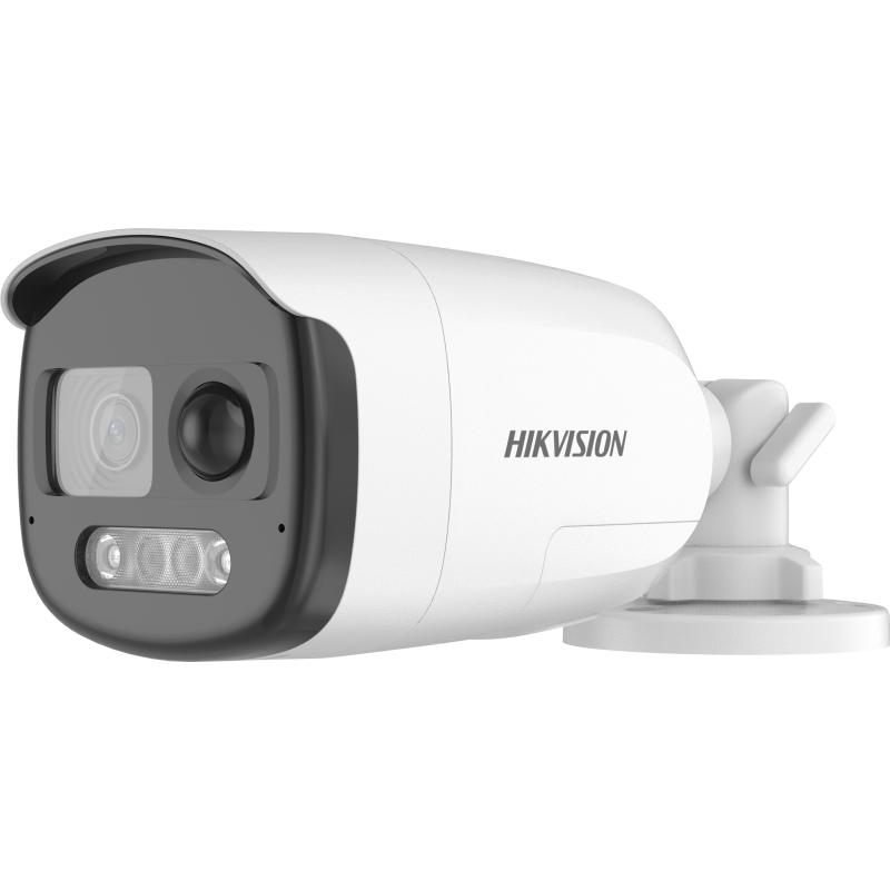 Hikvision DS-2CE12DF3T-PIRXOS 2MP ColorVu Audio Bullet Camera with PIR & Strobe Light – Active Deterrence CCTV - Image 2
