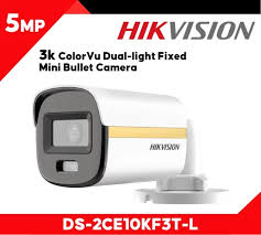 Hikvision DS-2CE10DF3T-LPFS 2MP ColorVu Audio Bullet Camera – Full Color Night Vision CCTV with Mic (Outdoor)