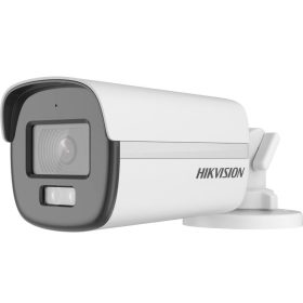 Hikvision DS-2CE12KF0T-LFS 5MP ColorVu Audio Bullet Camera โ Full Color Night Vision CCTV with Mic (Outdoor)