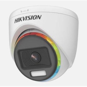 Hikvision DS-2CE70DF3T-PF 2MP ColorVu Turret Camera – Full Color Night Vision CCTV (Indoor/Outdoor)