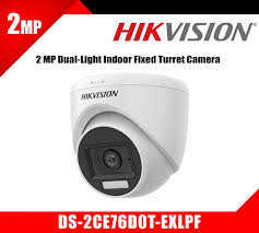 Hikvision DS-2CE76D0T-EXLPF 2MP Audio Dome Camera – IR Night Vision CCTV with Mic (Outdoor EXIR)